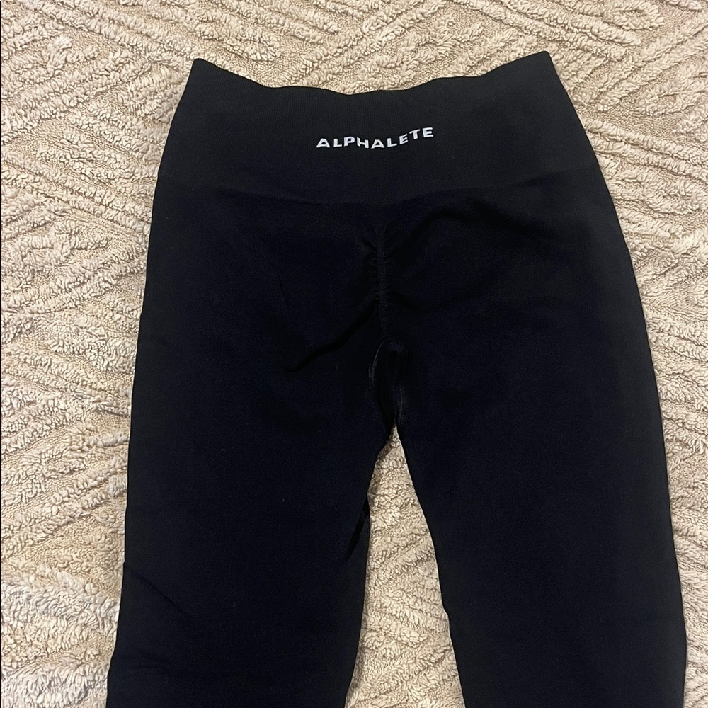 Alphalete Amplify Midnight Black Leggings